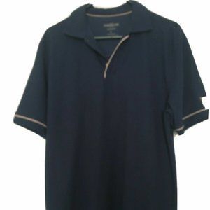 Food Lion Hydrovent Men's Work Short Sleeve Shirt Sz L Blue